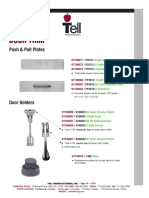 Door Trim: Push & Pull Plates