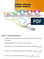 Integral Dengan Pecahan Parsial OK