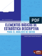 Elementos Básicos de Estadística Descriptiva - Posada Hernández - 0 PDF