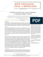 A Placebo-Controlled Trial of Oral Fingolimod in Relapsing Multiple Sclerosis