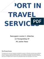 Report in Travel Services