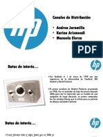 Canales de Distribución HP