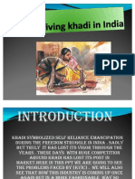 Reviving Khadi in India