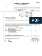 PMGSY Proforma -C Checklist for PIU & STA