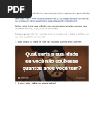 50 Perguntas Que Irão Libertar Sua Mente