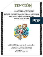 Anuncio Taller Estudiantes Practicantes18 de Noviembre - 1