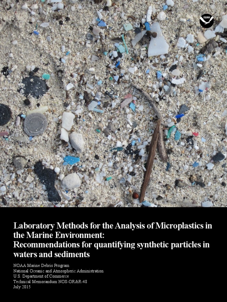 Laboratory Methods For The Analysis of Microplastics in The MArine