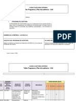 Formato Guia para Programa y Plan de Auditoria Jonathan R