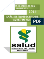 Analisis Prospectivo de La Red de Servicios - 2014