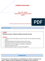 S02 - 1 - Interés Simple - Ecuaciones de Valor - 2019-3 - 22ago