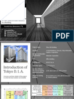 Tokyo D. I. A. Building: A Case Study On Base Isolaters in A Building