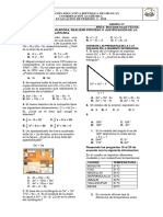 Evaluacion Matematicas Productos Notables