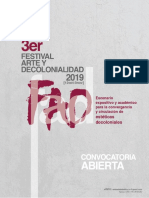 Convocatoria FAD.2019