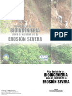 Uso de La Bioingenieria para El Control de Erosion Severa PDF