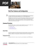 Dial Peer Features and Configuration
