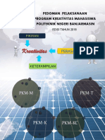 Panduan PKM Poliban Edisi Tahun 2018 PDF