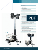 Torre de Iluminación Manual: Ficha Técnica