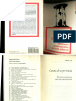 Jay, Martin, Cantos de Experiencia. Variaciones Modernas Sobre Un Tema Universal, Paidos, 2009