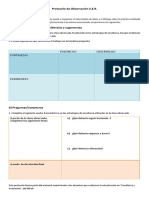 Protocolo de Observacion