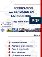 organizacion de servicios en la industria