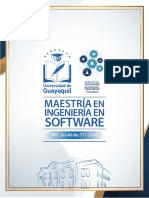 Maestría en Ingeniería en Software