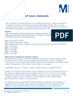 Determination of Trace Elements: Reagents