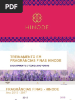 Treinamento Oficial Fragrâncias Finas Hinode