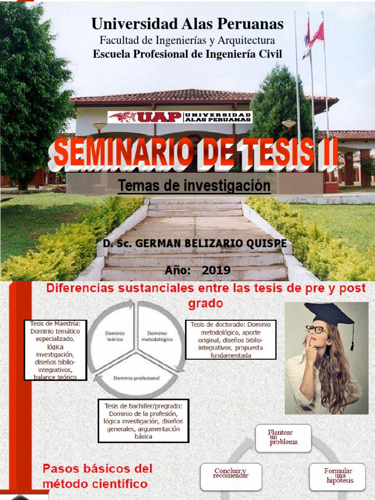 Seminario De Tesis Pdf Teoría Hipótesis