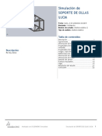 Analisis Estatico en SOLIDWORK