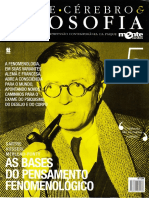 Coleção Mente Cérebro & Filosofia Nº 05 - As Bases Do Pensamento Fenomenológico - Sartre, Husserl e Merleau-Ponty