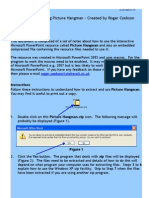 Using Picture Hangman - Created by Roger Cookson