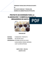 Trabajo Final (Proyecto de Inversion para La Elaboracion de Brigadeiros)