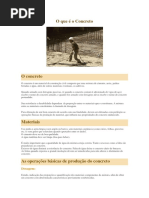 Concretos e argamassas