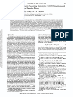 Symmetric Simulations Integral Theory: Associating Electrolytes: Equation