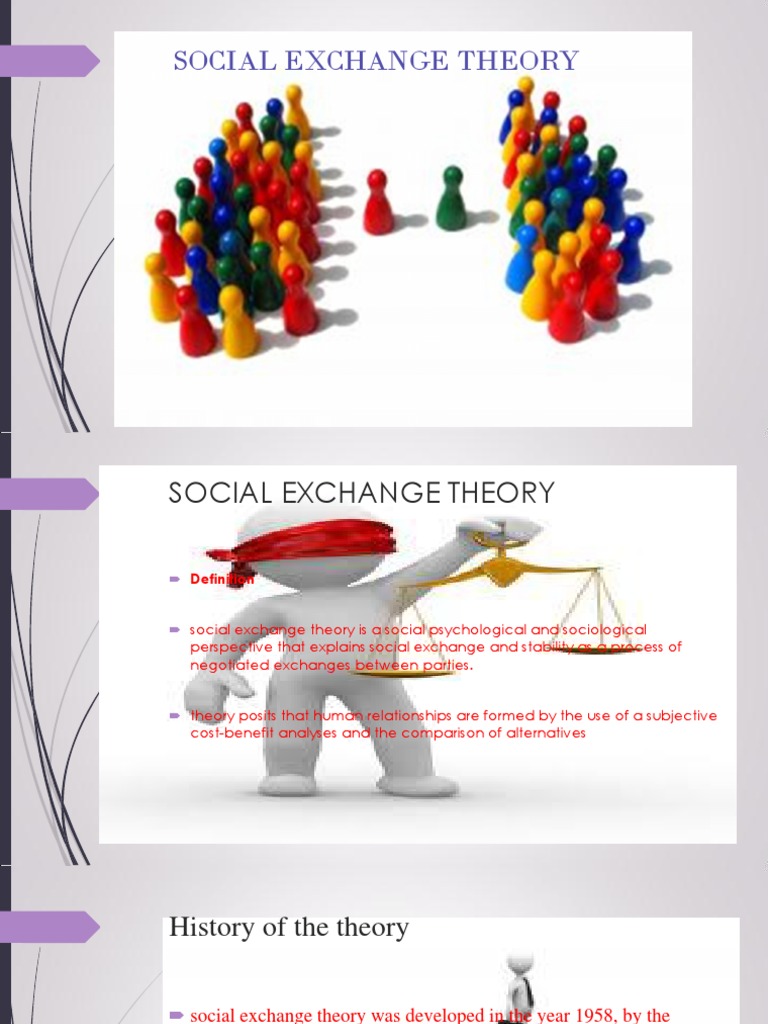 Social Exchange Theory Power Point PDF | PDF | Psychology