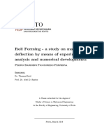 Roll Forming - A Study On Machine Deflection by Means of Experimental Analysis and Numerical Developments