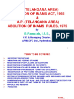 A.P. (Telangana Area) Abolition of Inam Act, 1955