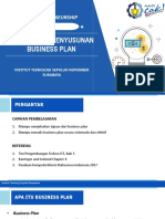 Sistematika Penyusunan Business Plan