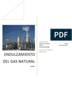 Endulzamiento Del Gas Natural