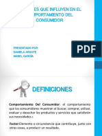 Factores Que Influyen en El Comportamiento Del Consumidor