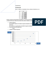 Análisis de regresión para datos de crecimiento bacteriano