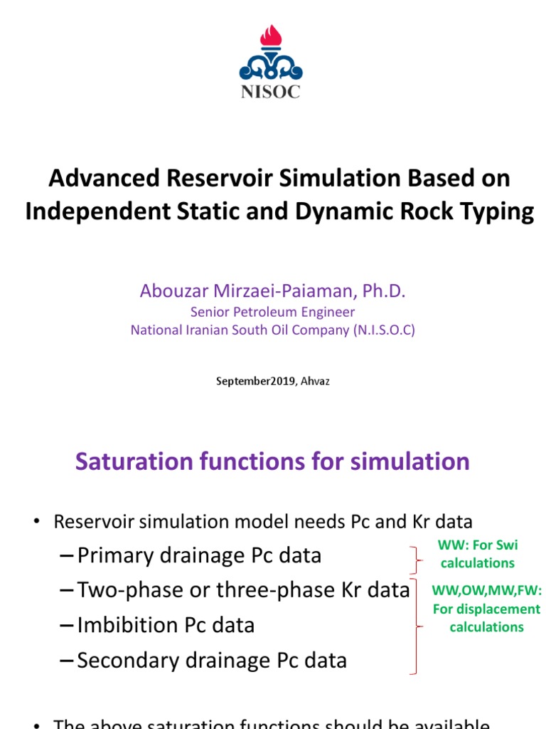 Reservoir Simulation for Engineers | PDF | Permeability (Earth Sciences ...
