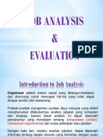 Job Analysis & Evaluation