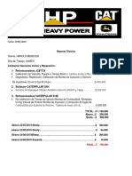 Cotizacion de Servicios Varios A Harold Mendoza