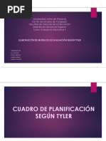 Evaluacion Educativa de Tyler