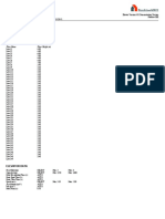 Analysis Data: Floor Name Floor Height (M)