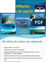 Pernambuco Um Mar de Opcoes