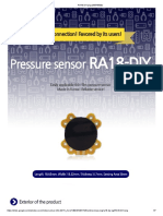 Single Channel Force Sensor Ra18 Diy Datasheet PDF