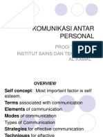 Modul Komunikasi Antar Personal