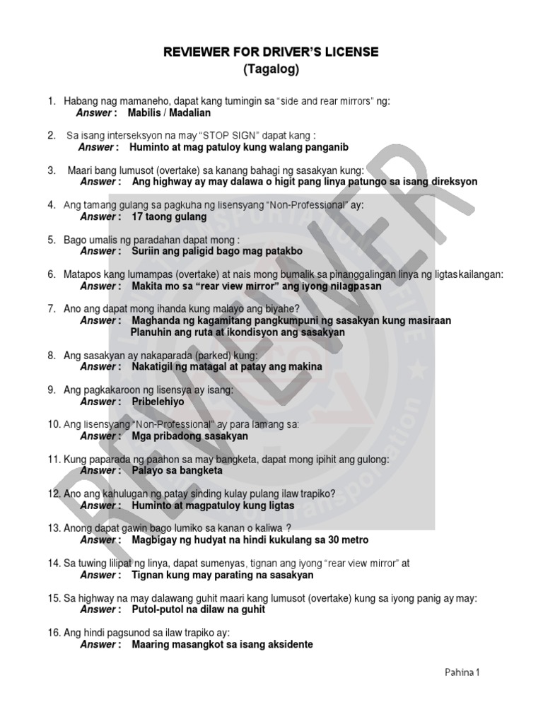 Tagalog | PDF